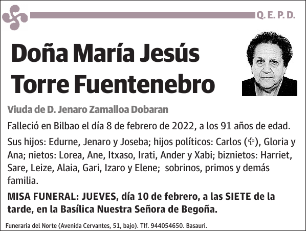 María Jesús Torre Fuentenebro
