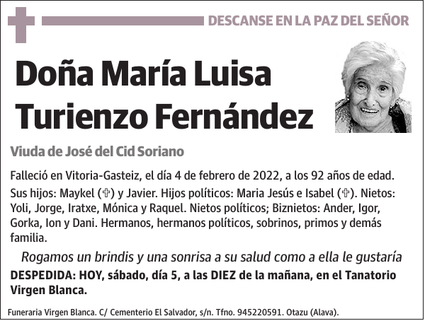 María Luisa Turienzo Fernández