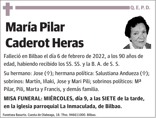 María Pilar Caderot Heras