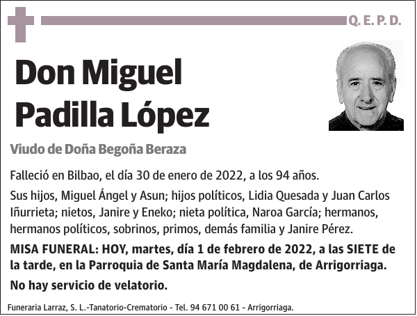 Miguel Padilla López
