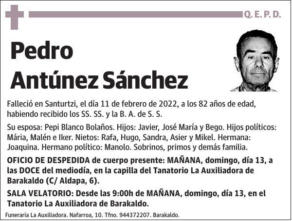 Pedro Antúnez Sánchez