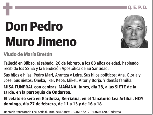 Pedro Muro Jimeno