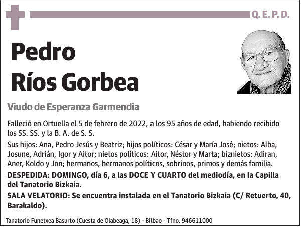 Pedro Ríos Gorbea