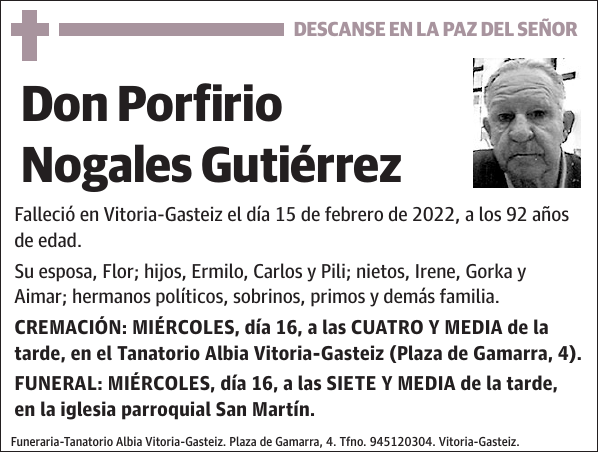 Porfirio Nogales Gutiérrez