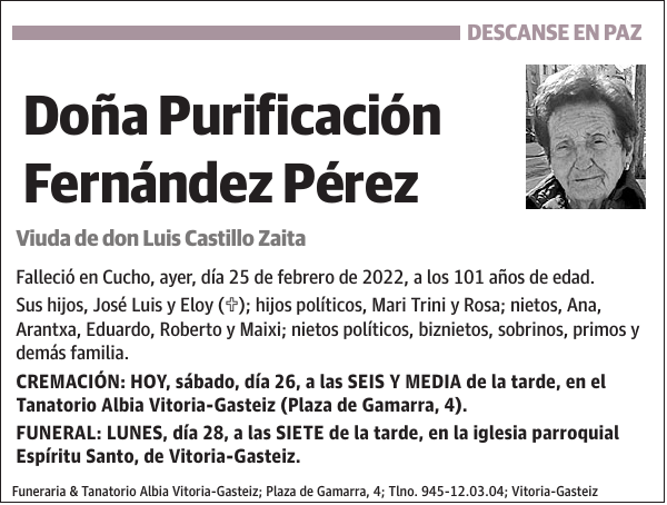 Purificación Fernández Pérez
