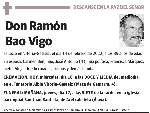 Ramón Bao Vigo