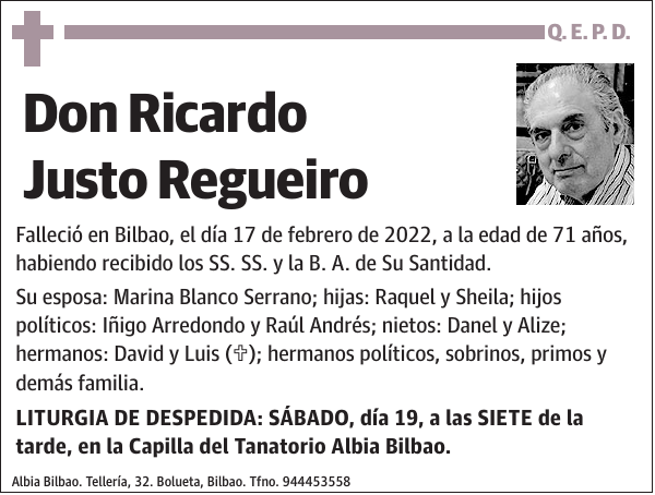 Ricardo Justo Regueiro