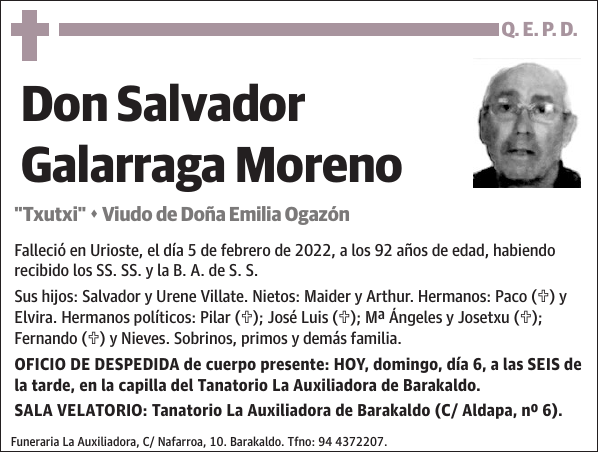 Salvador Galarraga Moreno