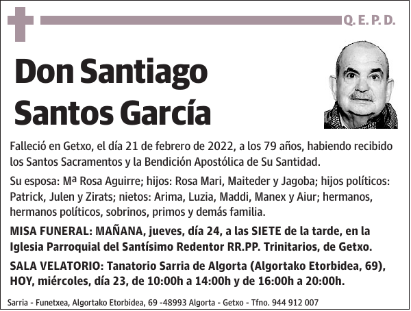Santiago Santos García