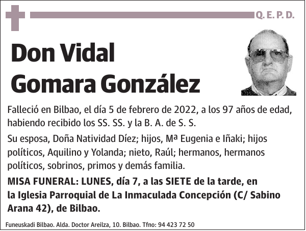 Vidal Gomara González