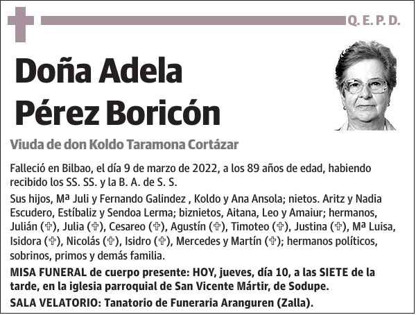 Adela Pérez Boricón
