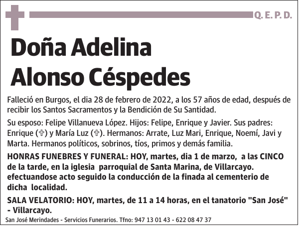 Adelina Alonso Céspedes