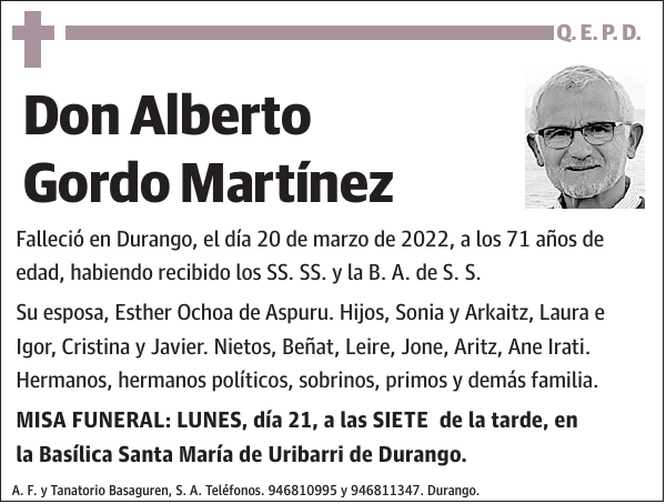 Alberto Gordo Martínez