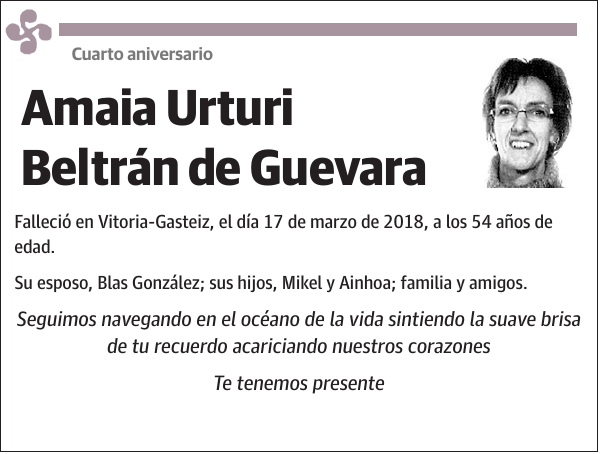 Amaia Urturi Beltrán de Guevara