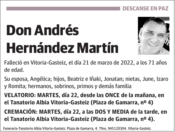 Andrés Hernández Martín