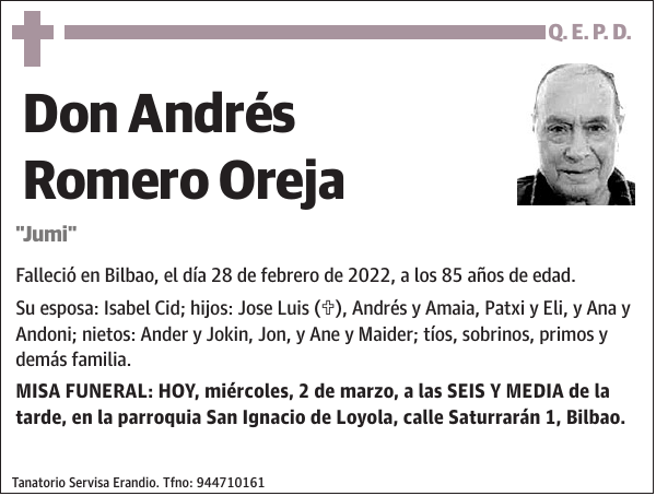 Andrés Romero Oreja