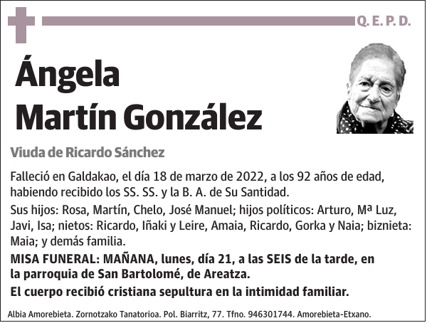 Ángela Martín González