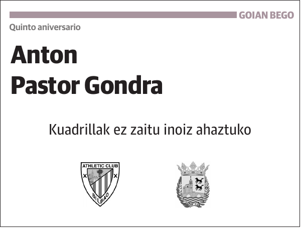 Anton Pastor Gondra