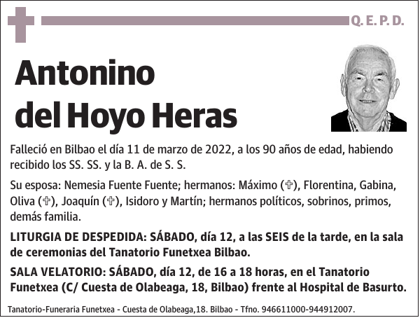 Antonino del Hoyo Heras