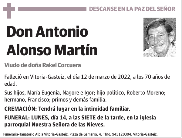 Antonio Alonso Martín