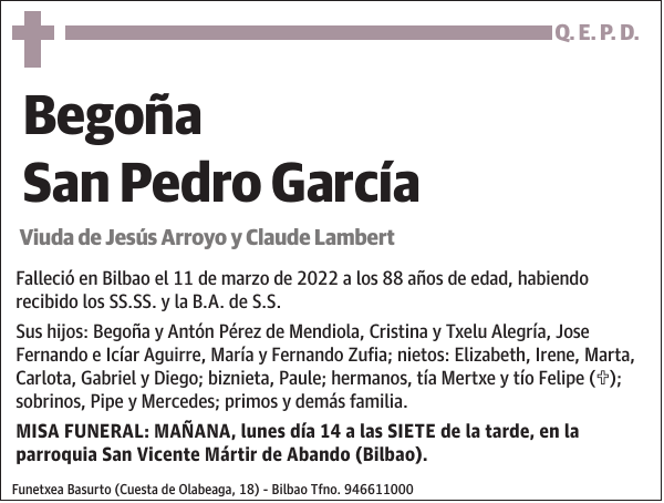 Begoña San Pedro García
