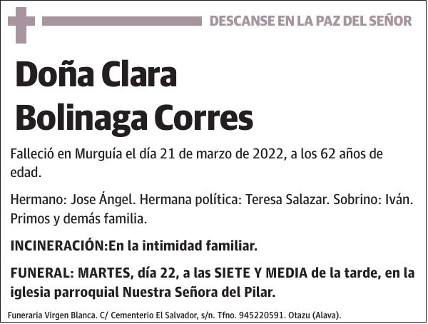 Clara Bolinaga Corres