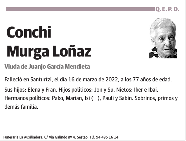 Conchi Murga Loñaz