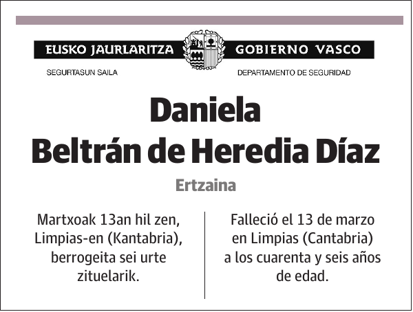 Daniela Beltrán de Heredia Díaz