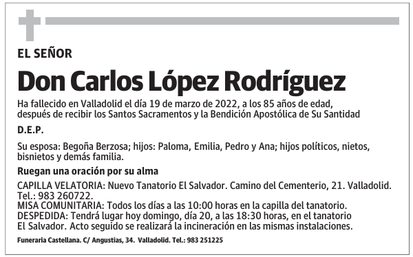 Don Carlos López Rodríguez