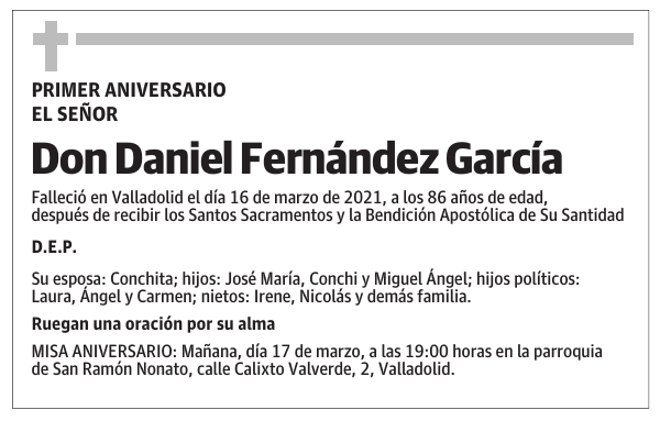 Don Daniel Fernández García