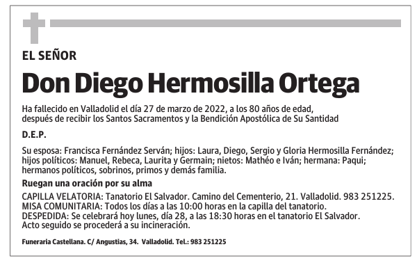 Don Diego Hermosilla Ortega