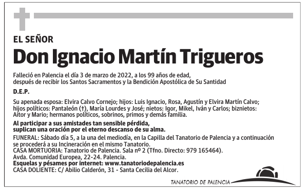 Don Ignacio Martín Trigueros