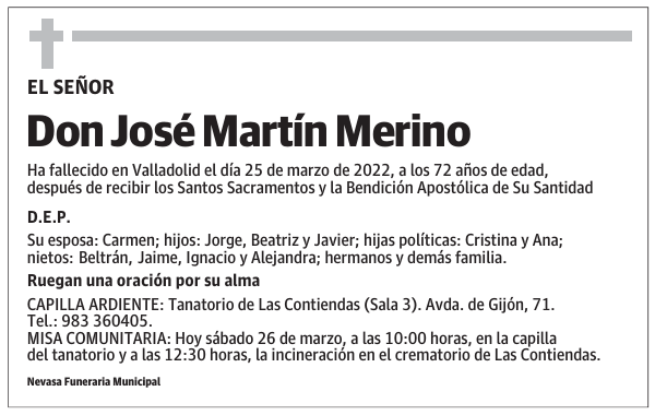 Don José Martín Merino