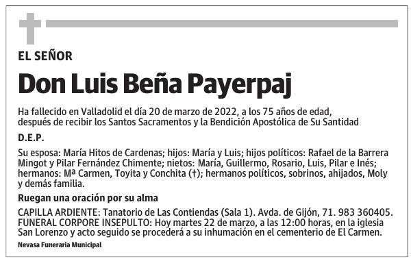 Don Luis Beña Payerpaj