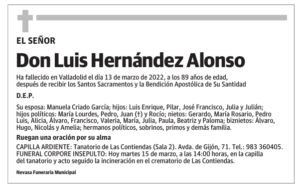 Don Luis Hernández Alonso
