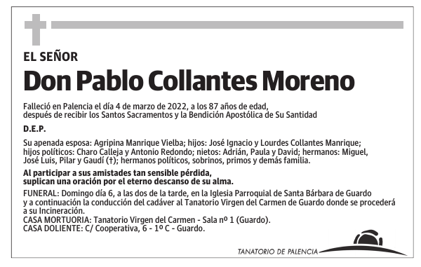 Don Pablo Collantes Moreno