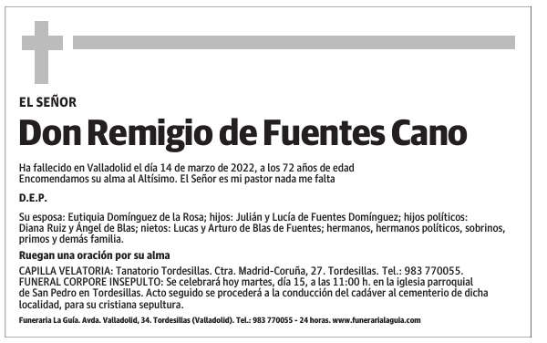 Don Remigio de Fuentes Cano