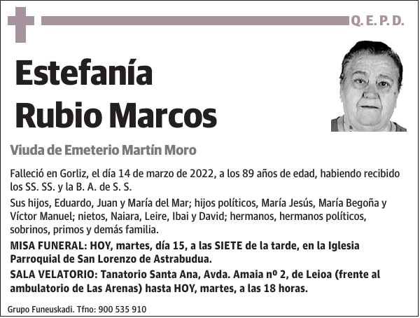 Estefanía Rubio Marcos