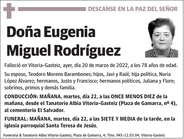 Eugenia Miguel Rodríguez