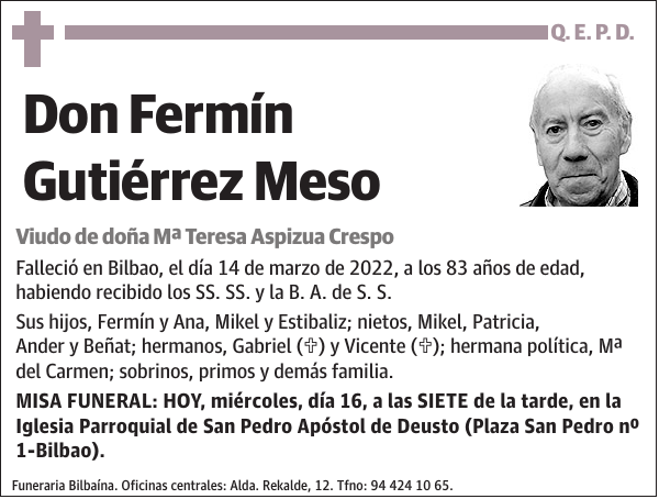 Fermín Gutiérrez Meso