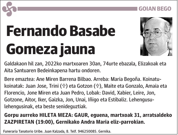 Fernando Basabe Gomeza