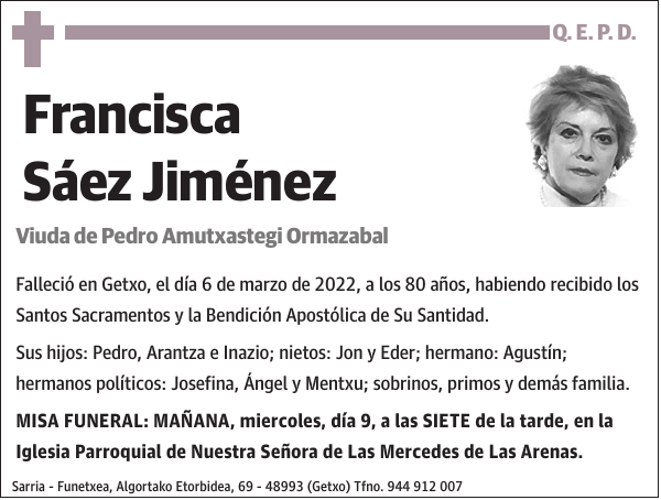 Francisca Sáez Jiménez