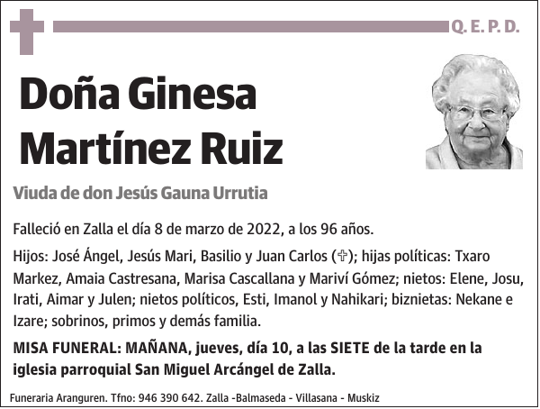 Ginesa Martínez Ruiz