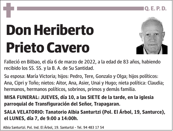 Heriberto Prieto Cavero