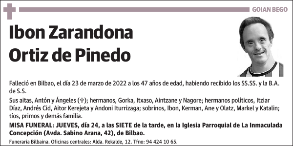 Ibon Zarandona Ortiz de Pinedo