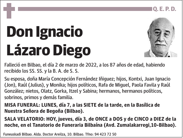 Ignacio Lázaro Diego