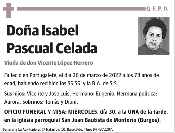 Isabel Pascual Celada