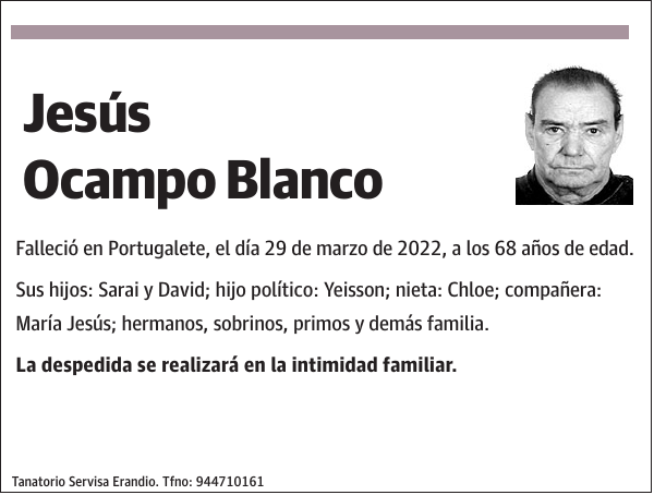 Jesús Ocampo Blanco