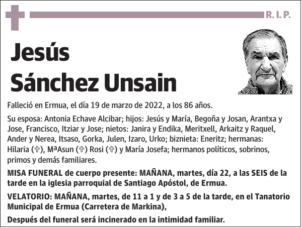 Jesús Sánchez Unsain