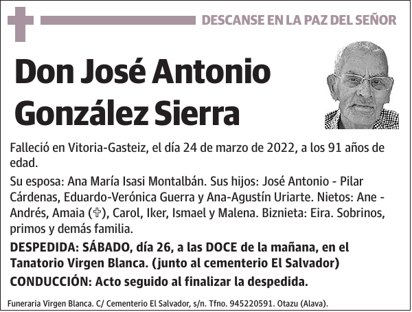 José Antonio González Sierra